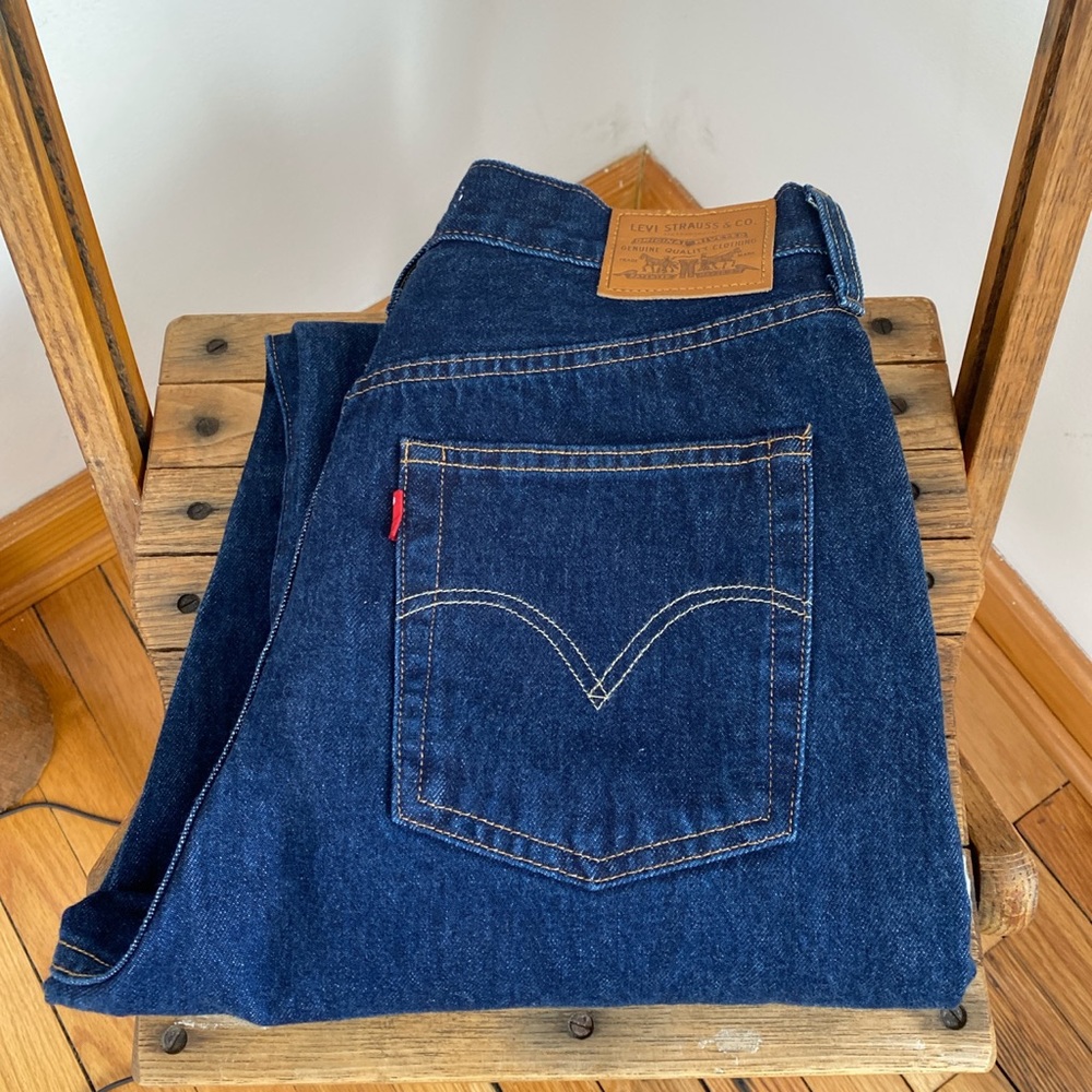 Ribcage straight jeans